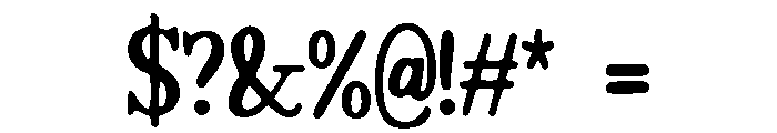 Bouvardia Font OTHER CHARS