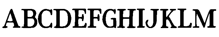 Bouvardia Font UPPERCASE