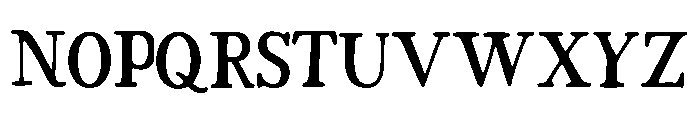Bouvardia Font UPPERCASE