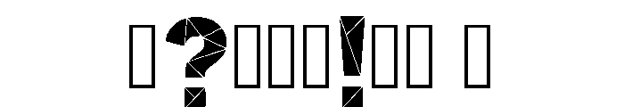 Bovie Regular Font OTHER CHARS