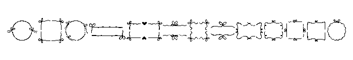 Bow Frame FONT