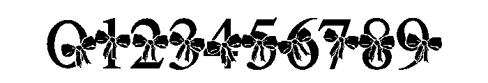 Bow cute Font OTHER CHARS