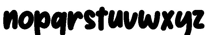 Bower Font LOWERCASE