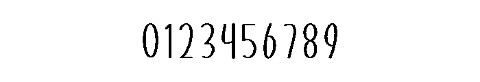 Bowling Handmade Font OTHER CHARS