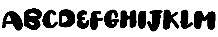 Bowlow Font UPPERCASE