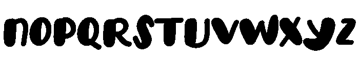 Bowlow Font UPPERCASE