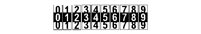 Box Book Regular Font OTHER CHARS