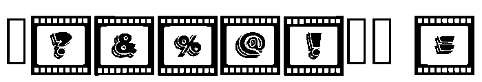 Box Film Regular Font OTHER CHARS