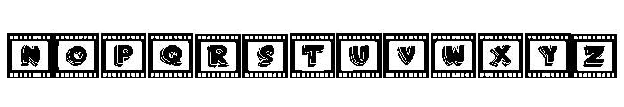 Box Film Regular Font UPPERCASE