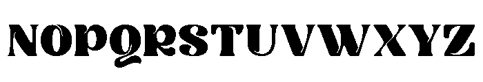 Boxing Evoke Regular Font UPPERCASE