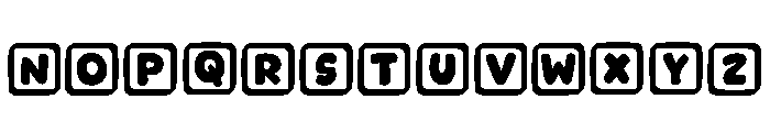 Boxykids Regular Font LOWERCASE