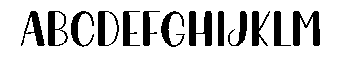 Boy Chubby Font UPPERCASE