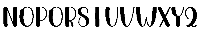 Boy Chubby Font LOWERCASE