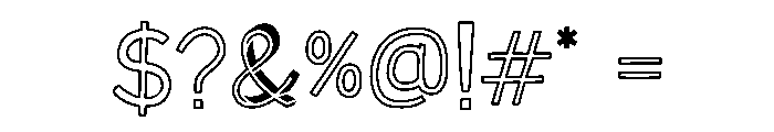 Boy Yesterday Font OTHER CHARS
