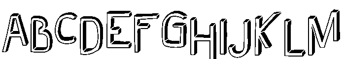 Boy Yesterday Font UPPERCASE