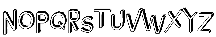 Boy Yesterday Font UPPERCASE