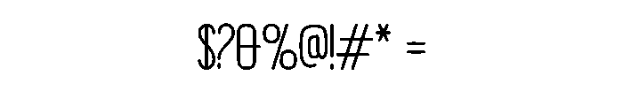 Boyanda Regular Font OTHER CHARS
