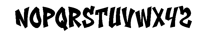 Boyband1 Font LOWERCASE