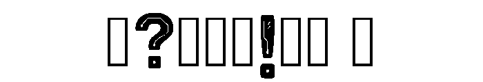 Boyce Regular Font OTHER CHARS