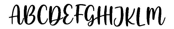 BoyfriendDays-Regular Font UPPERCASE