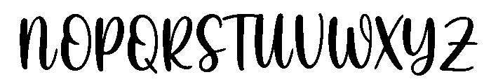 BoyfriendDays-Regular Font UPPERCASE