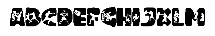 boxing Font 1 FONT