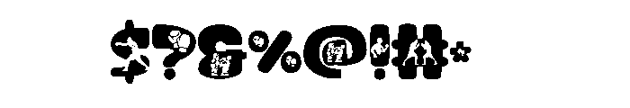 boxing Font 4 Font OTHER CHARS