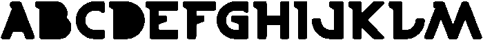 BOARDER-Light otf (300) Font UPPERCASE