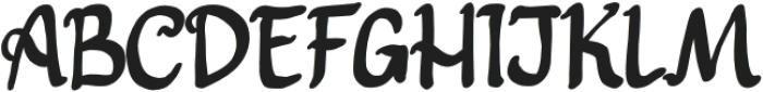 BOBLOD Regular otf (400) Font UPPERCASE