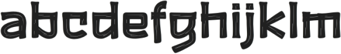 BODYSPORT-Regular otf (400) Font LOWERCASE