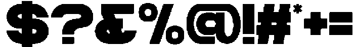 BOKRA-Bold otf (700) Font OTHER CHARS