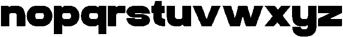 BOKRA-Bold otf (700) Font LOWERCASE