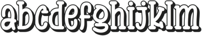 BOLATUK Shadow otf (400) Font LOWERCASE