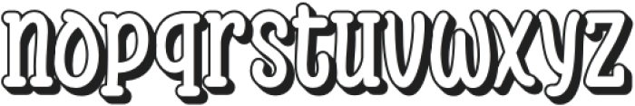 BOLATUK Shadow otf (400) Font LOWERCASE