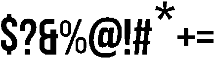 BOLDE otf (700) Font OTHER CHARS