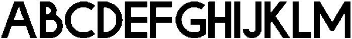 BOLDE otf (700) Font UPPERCASE