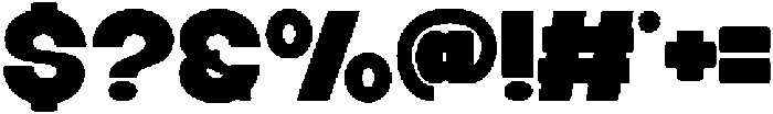 BOLDGERIOV-Regular otf (700) Font OTHER CHARS