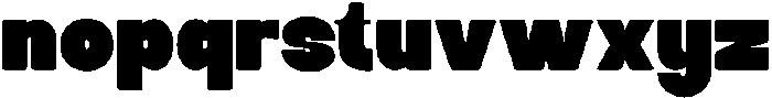 BOLDGERIOV-Regular otf (700) Font LOWERCASE