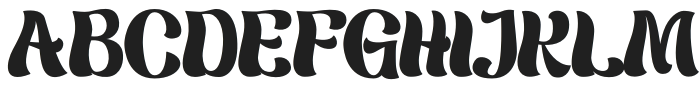 BOLDIE Regular otf (700) Font UPPERCASE