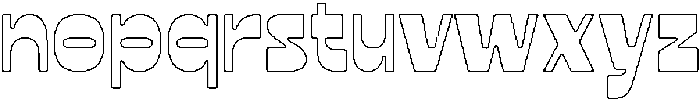 BOLDVINT LINE otf (700) Font LOWERCASE