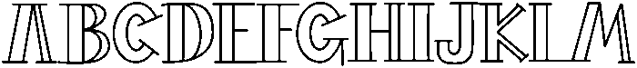 BONBON Regular otf (400) Font UPPERCASE
