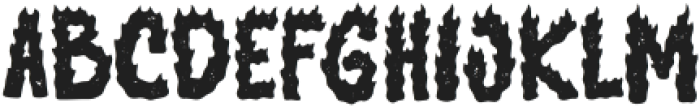 BONFIREINCINERATE otf (400) Font UPPERCASE