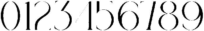 BONITA Regular otf (400) Font OTHER CHARS