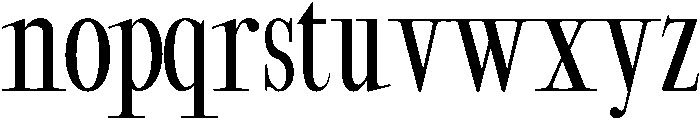 BONJOUR otf (400) Font LOWERCASE