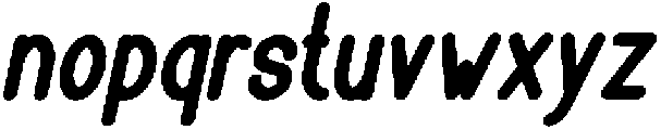 BOOKMARK otf (400) Font LOWERCASE