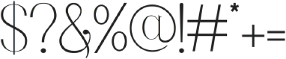 BORCHA otf (400) Font OTHER CHARS