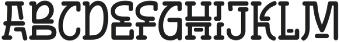 BOSANMIRULL-Regular otf (400) Font UPPERCASE