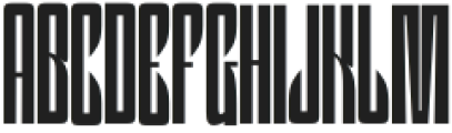 BOUCHARD Regular otf (400) Font UPPERCASE