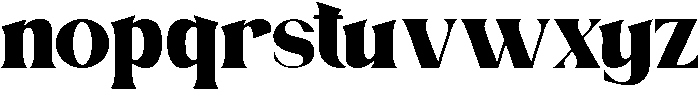 BOUGENVILLE otf (400) Font LOWERCASE