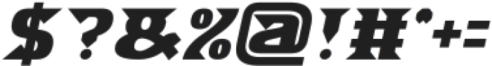 BOURGEOIS Bold Italic otf (700) Font OTHER CHARS